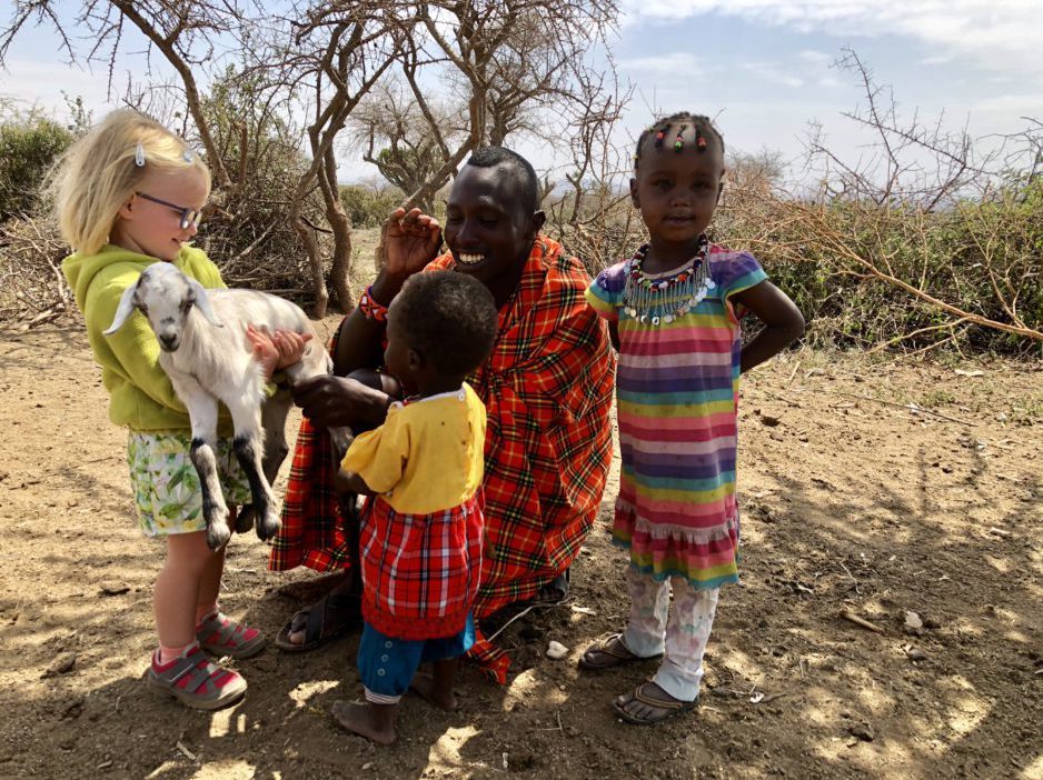 Op reis met jonge kinderen naar Kenia