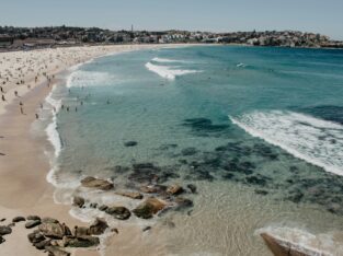 Strand aan de oostkust van Australië