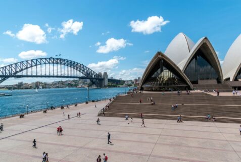 Sydney Opera House en Harbour Bridge