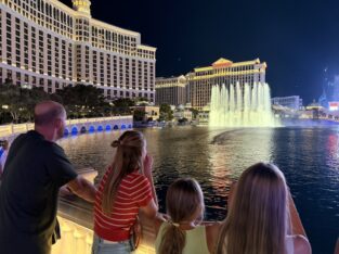 De fonteinen van het Bellagio in Las Vegas